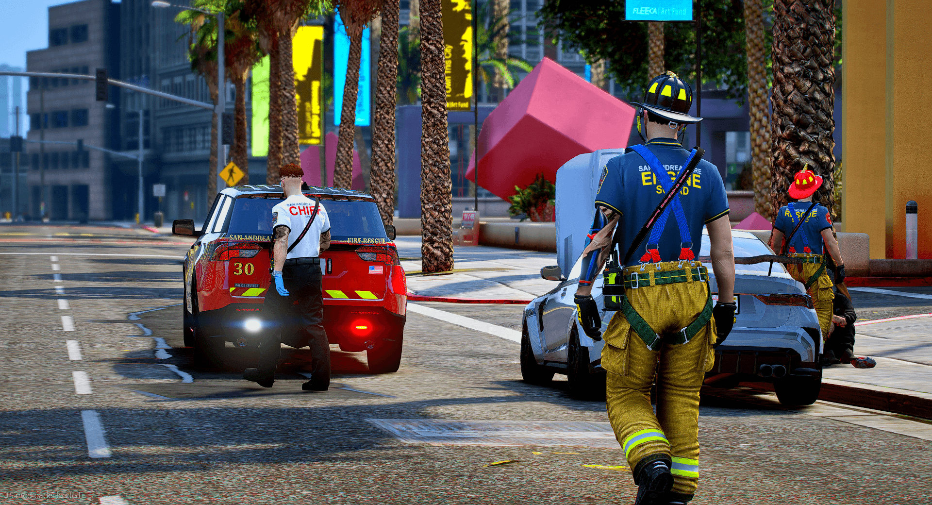 San Andreas Fire Rescue logo