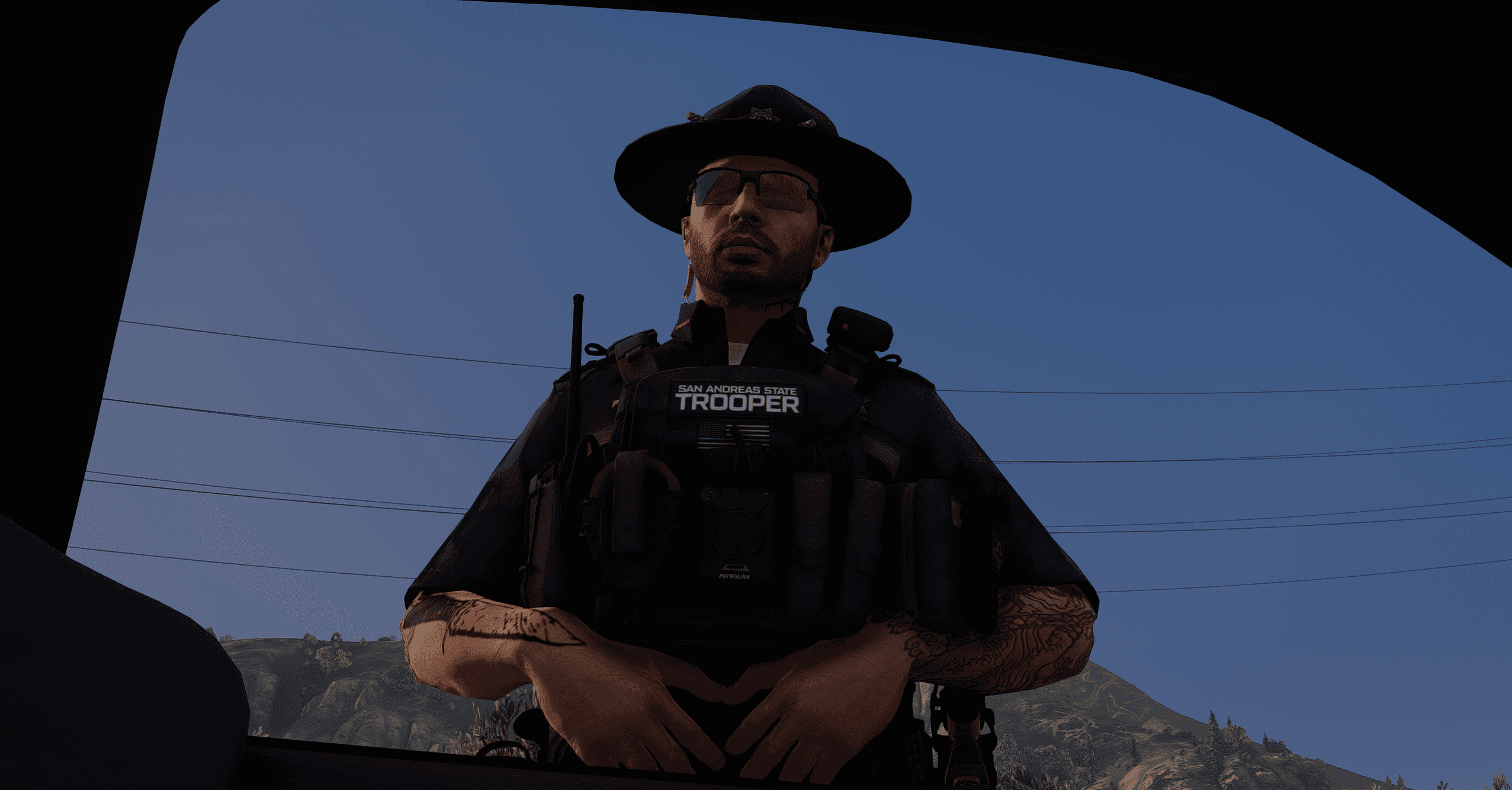San Andreas State Police logo